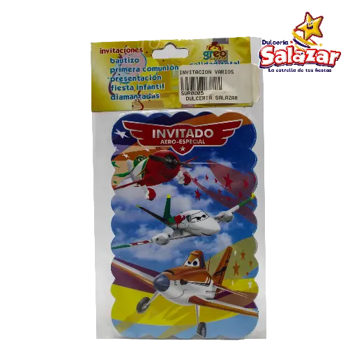 [SUR0005] INVITACION DE PERSONAJE -PZA-