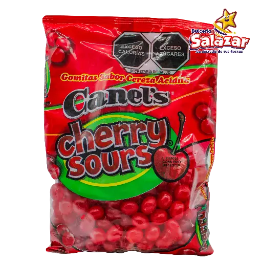 [CAN0043] JELLY BEANS CHERRY SOURS CANELS -B.454G- "C/24/1"