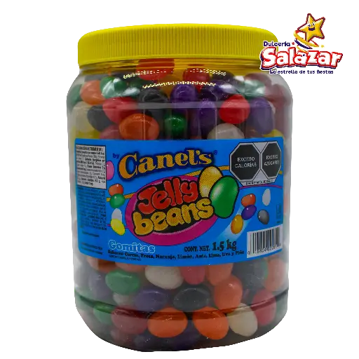 [CAN0034] JELLY BEANS FRIJOL SURTIDO CANELS -V.1.5KG- "C/8/1"