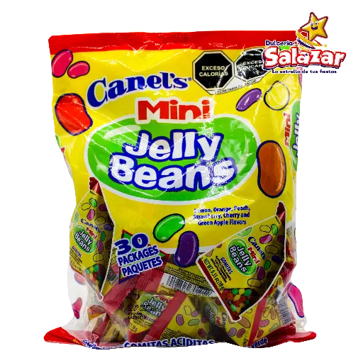 [CAN0084] JELLY BEANS MINI TRIANGULO CANELS -B.300G- "C/16/30"