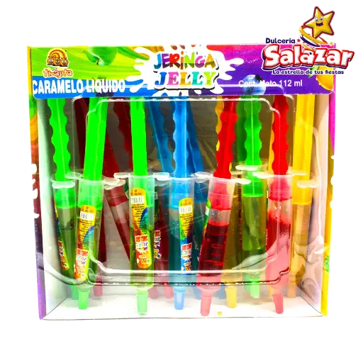 [TIN0025] JERINGA JELLY CARAMELO LIQUIDO TINAJITA -D.112G- "C/30/16"