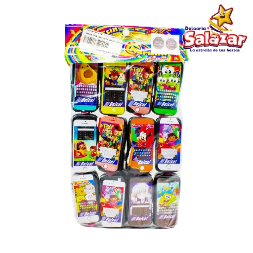 [CONFI0022] CHICLERA JUGUETE BABY CELULAR -B.12'P.- "C/60/12"