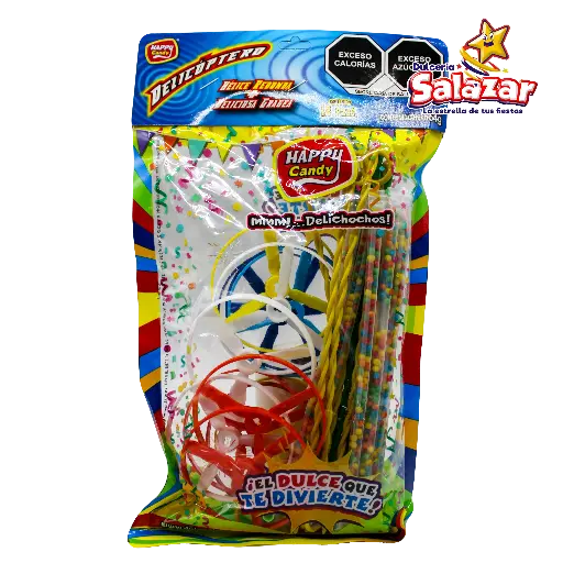 [DEL0064] JUGUETE DELICOPTERO HAPPY CANDY -B.54G- "C/18/12"
