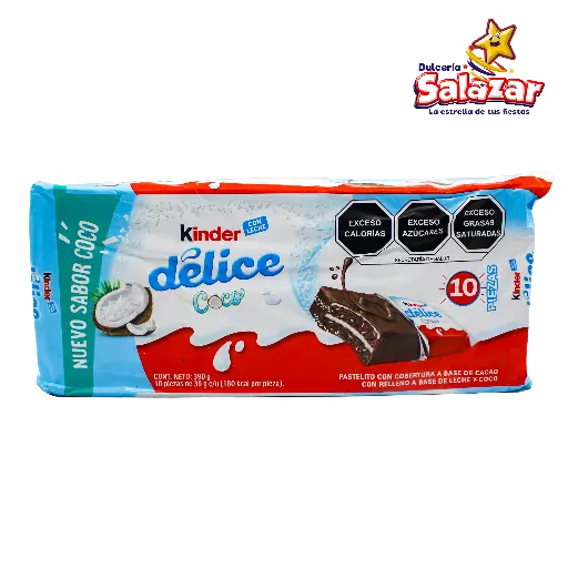[FER0090] KINDER DELICE COCO -D.390G- "C/6/10"
