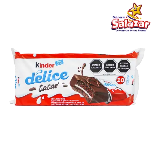 [FER0007] KINDER DELICE FERRERO -D.390G- "C/14/10"