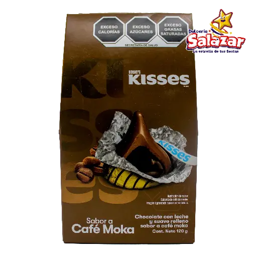 [HER0223] KISSES CAFE MOKA HERSHEYS ESPRESO -D.120G- "C/6/1"