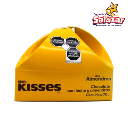[HER0278] KISSES HERSHEYS ALMENDRA REGALO -D.72G- "C/6/1"
