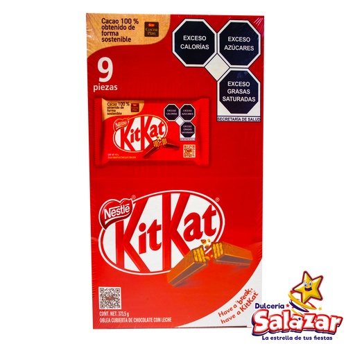 [NES0073] KITKAT  CHOCOLATE  41.5G -D.373.5G.- "C/22/9"