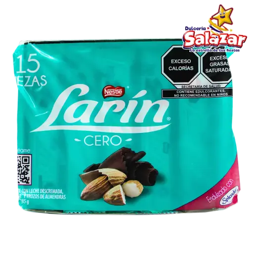 [NES0042] LARIN SUGAR FREE ALMENDRA NESTLE -D.285G- "C/10/15"