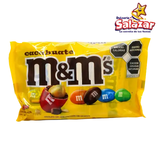 [EFF0033] M&M AMARILLO CACAHUATE -B.265.8G- "C/32/6"