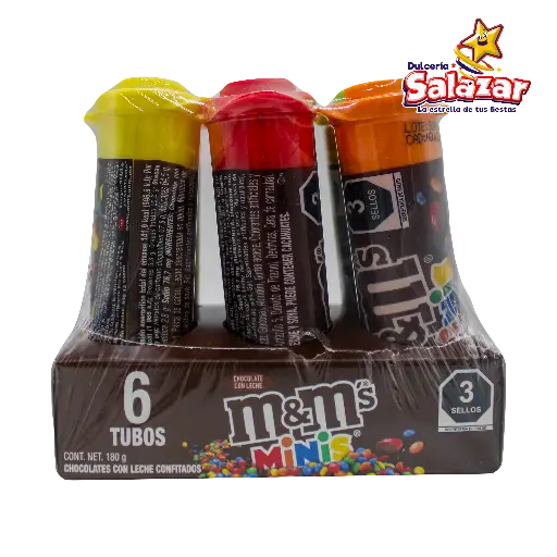 [EFF0193] M&M MINIS TUBO -D.180G- "C/24/6"