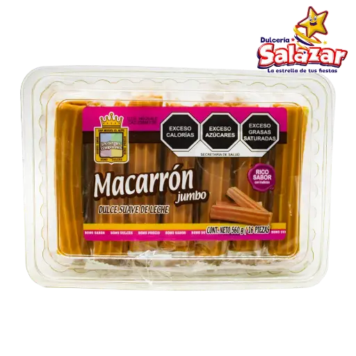 [FAP0038] MACARRON JUMBO ALEGRES COMPRADRES PROVID -E.560G- "C/12/16"