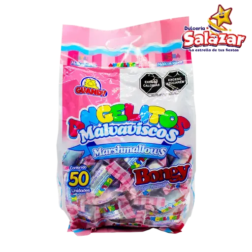 [TIN0052] MALVAVISCO ANGELITOS BONGY GUANDY -B.250G.- "C/24/50"