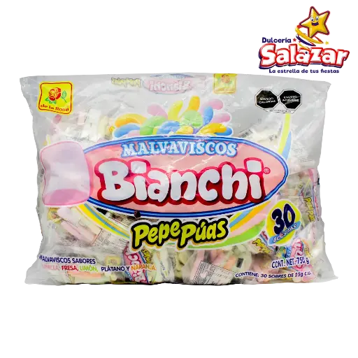 [ROS0364] MALVAVISCO BIANCHI PEPEPUAS DLR -B.750GR- "C/4/30"