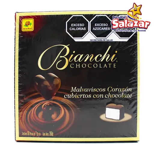 [ROS0430] MALVAVISCO CORAZON CHOCOLATE DLR -D.350G- "C/20/50"