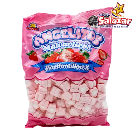 [TIN0412] MALVAVISCOS ANGELITOS  FLOR ROSA -B.500G.- "C/12/75"