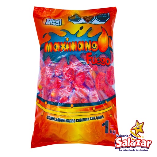 [NIS0019] MAXIMANGO FUEGO BOLSA NISSI -B.1KG- "C/10/1"