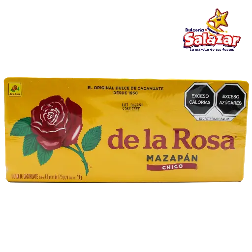 [ROS0002] MAZAPAN DE LA ROSA CHICO -D.750G- "C/25/60"