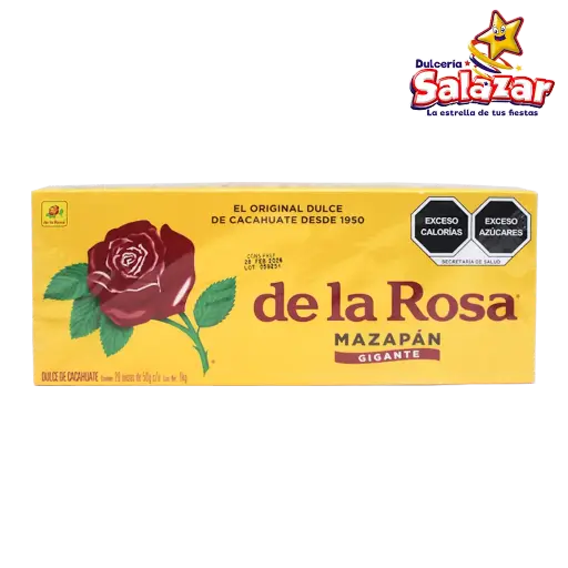 [ROS0082] MAZAPAN DE LA ROSA GIGANTE DLR -D.1KG- "C/16/20"