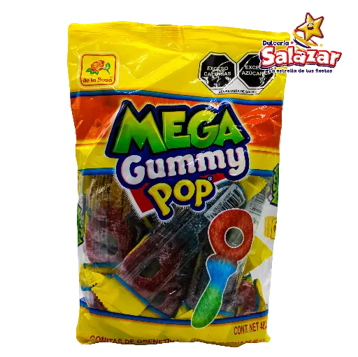 [ROS0105] MEGA GUMMYPOP 45 GRS  DLR -B.540GR- "C/16/12"