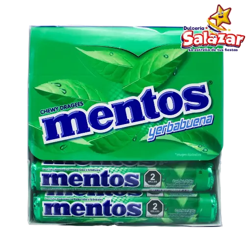 [CHU0042] MENTOS TUBO YERBABUENA CHUPA CHUPS -D.348.48G- "C/16/12"