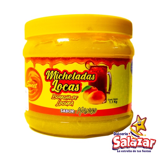 [ART0009] MICHELADAS LOCAS SABOR MANGO DULCE -BOT.1KG- "C/12/1"