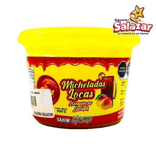 [ART0012] MICHELADAS LOCAS SABOR MANGO DULCE -BOT.500G- "C/18/1"