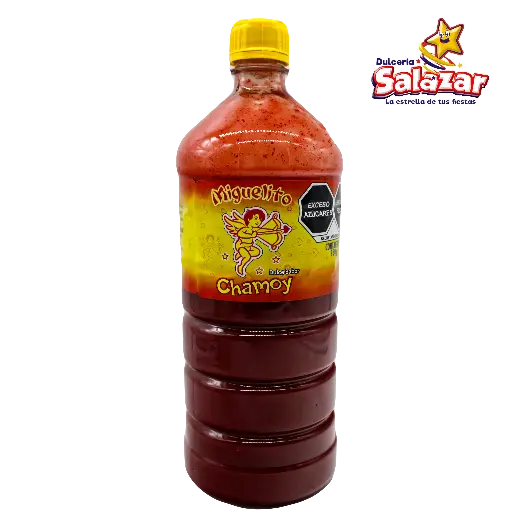 [MIG0053] MIGUELITO CHAMOY LIQUIDO BOTELLA -B.950G- "C/12/1"
