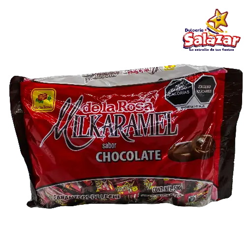 [ROS0335] MILKARAMEL CHOCOLATE DLR -B.500GR- "C/24/100"