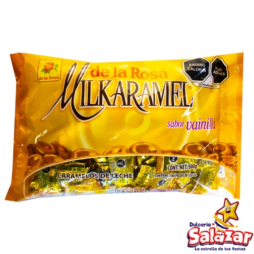 [ROS0333] MILKARAMEL VAINILLA DLR -B.500GR- "C/24/100"