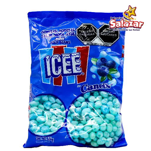[CAN0123] MINI JELLY BEANS MORA ICEE CANELS -B.454G - "C/24/1"