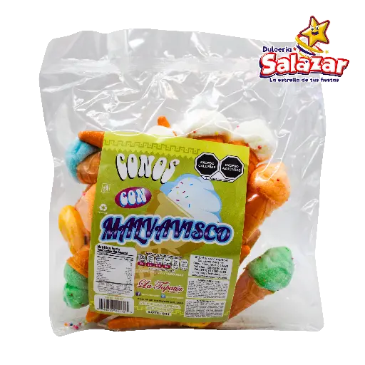 [TAPA0009] MINI MINI CONO MALVAVISCO LA TAPATIA -B.140G- "C/40/20"