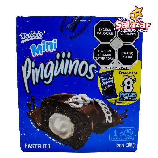 [MARI0004] MINI PINGUINOS MARINELA -D.200G- "C/10/8"