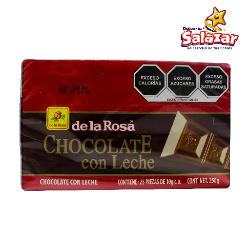 [ROS0022] CHOCOLATE SUIZO CHICO DLR -D.250G- "C/25/25"