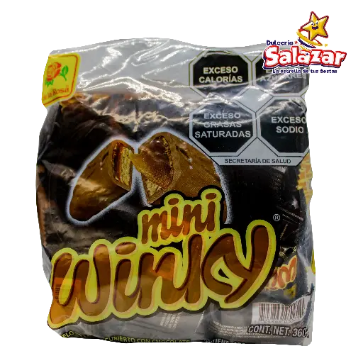 [ROS0015] CHOCOLATE MINI WINKY DLR -B.360G- "C/18/24"