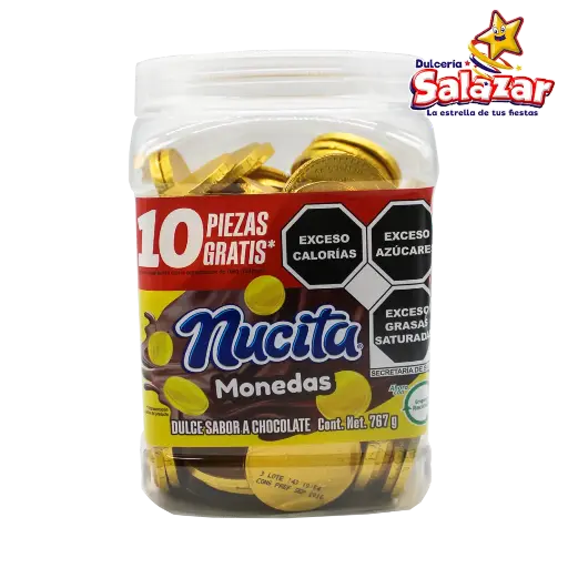[NUT0020] MONEDAS CHOCOLATE NUTRESA -V.708G- "C/12/120"