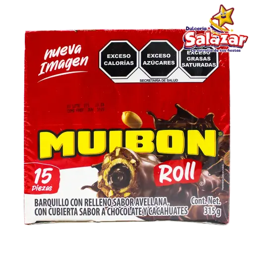 [NUT0009] MUIBON ROLL C/AVELLANA NUTRESA -D.315G- "C/24/15"