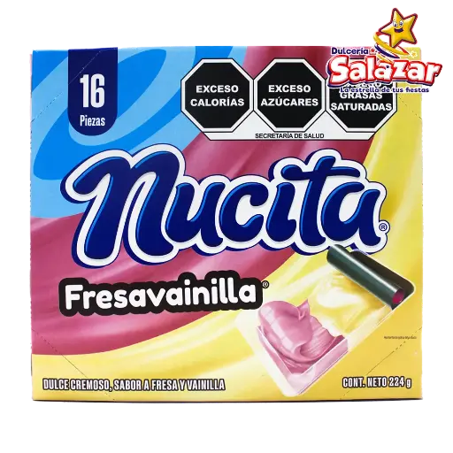 [NUT0004] NUCITA FRESA/VAINILLA -D.224G- "C/24/16"