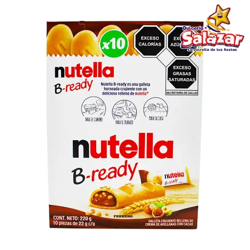 [FER0026] NUTELLA B-READY -D.220GR- "C/4/10"