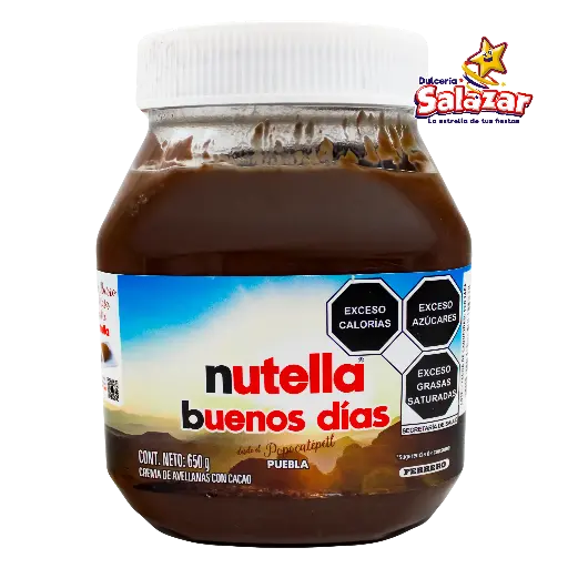 [FER0085] NUTELLA CREMA DE AVELLANA -D.650G- "C/12/1"