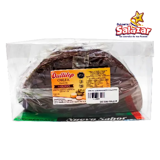 [DUL0005] OBLEA  C/AMARANTO  COLORES  DULTITEP -E.70G- "C/30/1"