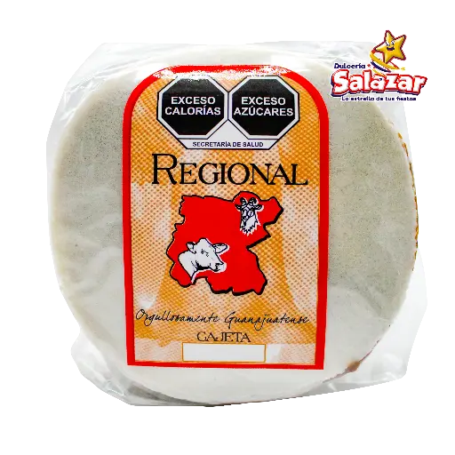 [REGI0007] OBLEA CAJETA GRANDE REGIONAL -B.400G- "C/20/7"