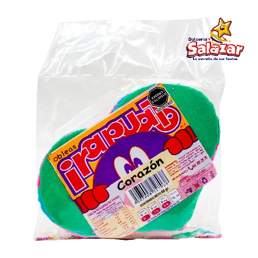 [OIR0002] OBLEA CORAZON IRAPUATO -B.32PZA- "C/48/32"