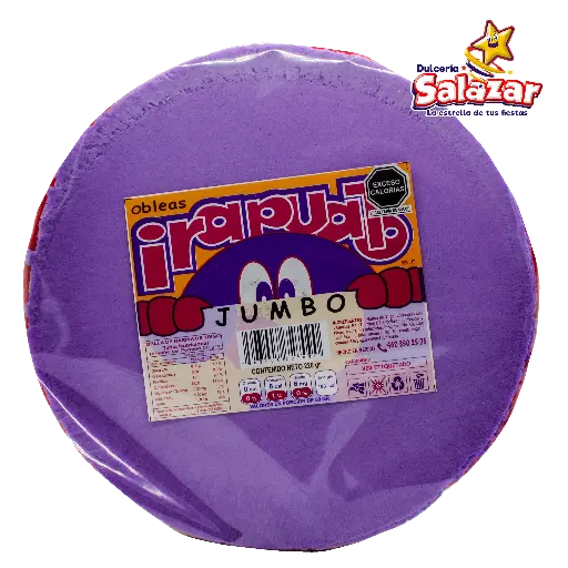 [OIR0011] OBLEA JUMBO COLORES IRAPUATO -B.220G- "C/30/1"