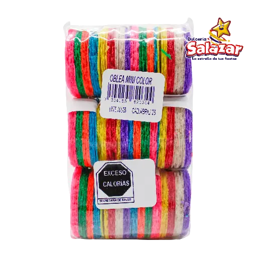 [REG0012] OBLEA MINI COLOR JOAQUIN -B.12P- "C/70/12"