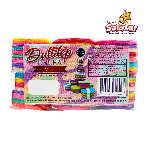 [DUL0003] OBLEA MINI DULTITEP -B.70G- "C/200/1"