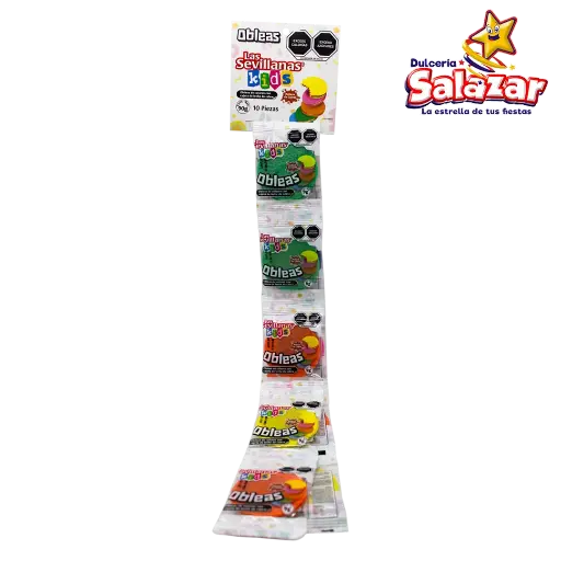 [MED0012] OBLEA MINI KIDS LAS SEVILLANAS 9G -T.90G.-- "C/24/10"