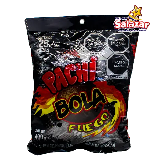 [CHE0037] PACHI BOLA FUEGO LUCKY -B.400G- "C/22/25"