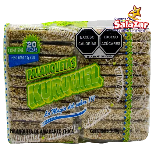 [KUR0021] PALANQUETA AMARANTO KURUMIEL CHICO -B.300G- "C/24/20"