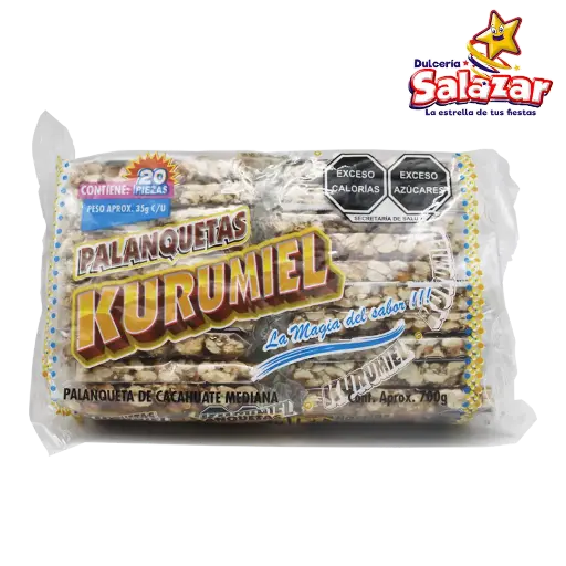 [KUR0018] PALANQUETA MEDIANA KURUMIEL KURUMAYA -E.700G- "C/25/20"